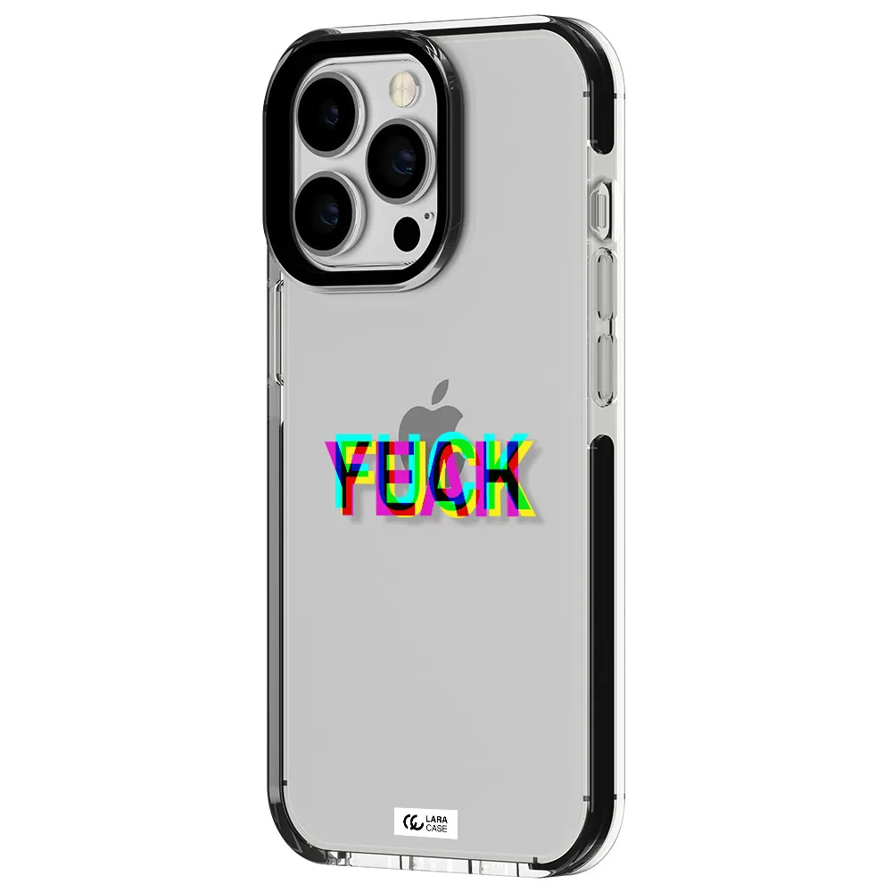 F#*K Yeah Apple iPhone 13 Pro impact black border Case