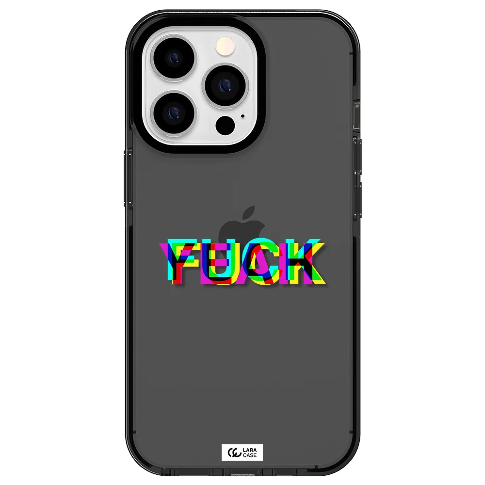 F#*K Yeah Apple iPhone 13 Pro impact Smoke Black Case