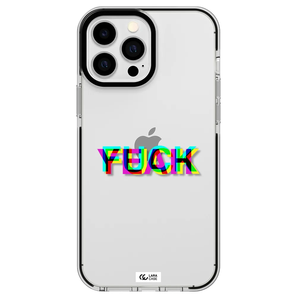F#*K Yeah Apple iPhone 13 Pro Max impact black border Case