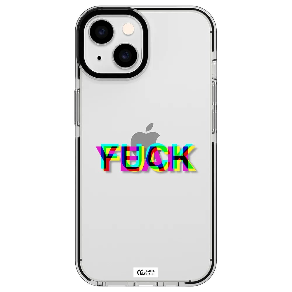 F#*K Yeah Apple iPhone 14 impact black border Case