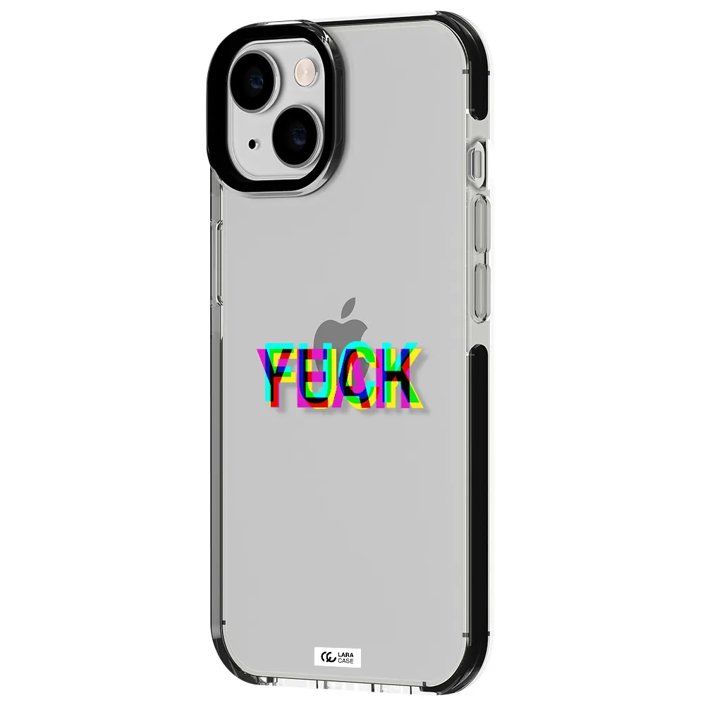F#*K Yeah Apple iPhone 14 impact black border Case