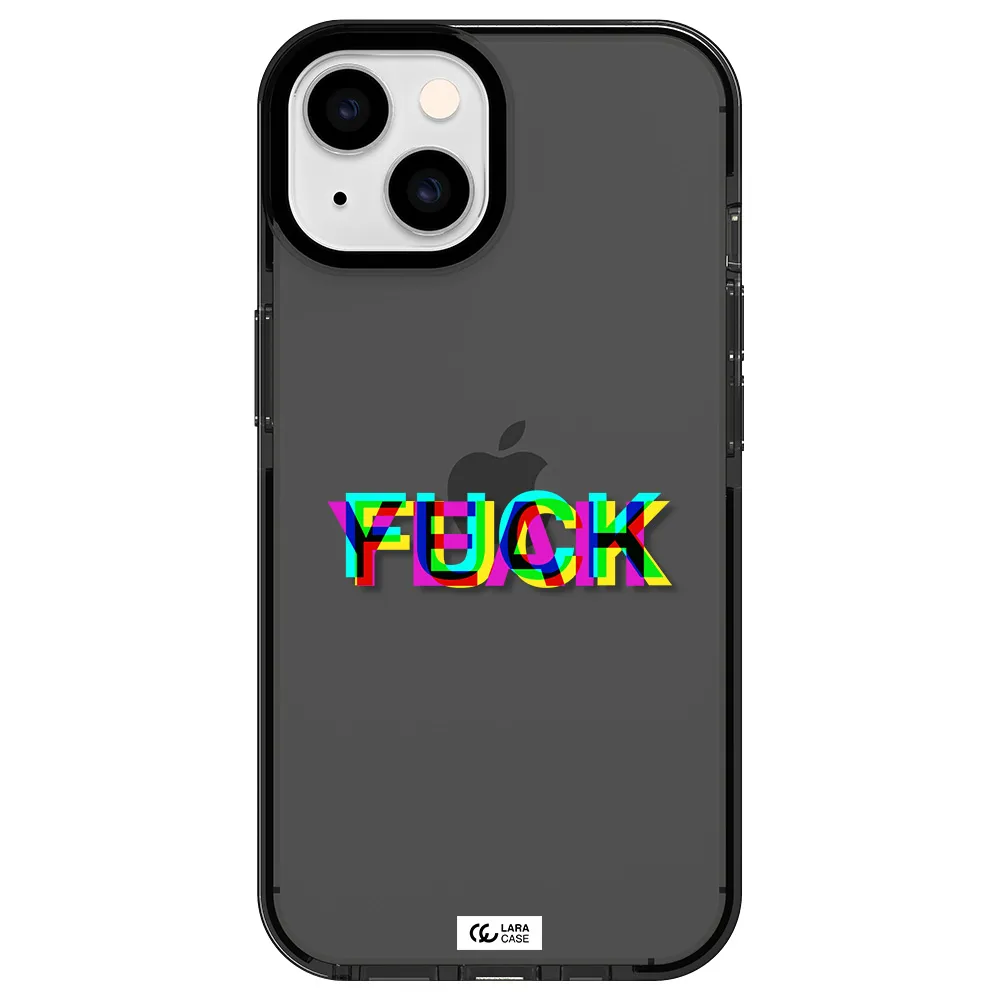 F#*K Yeah Apple iPhone 14 impact Smoke Black Case