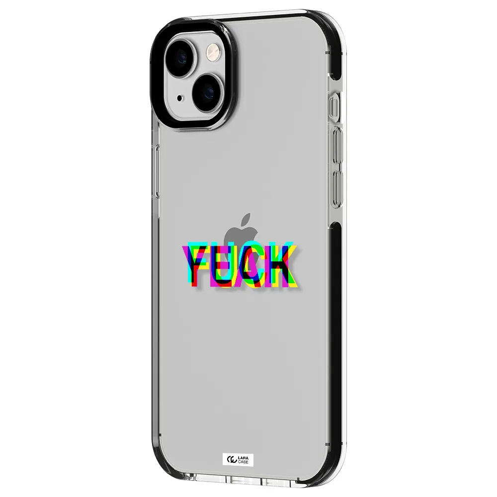 F#*K Yeah Apple iPhone 14 plus impact black border Case