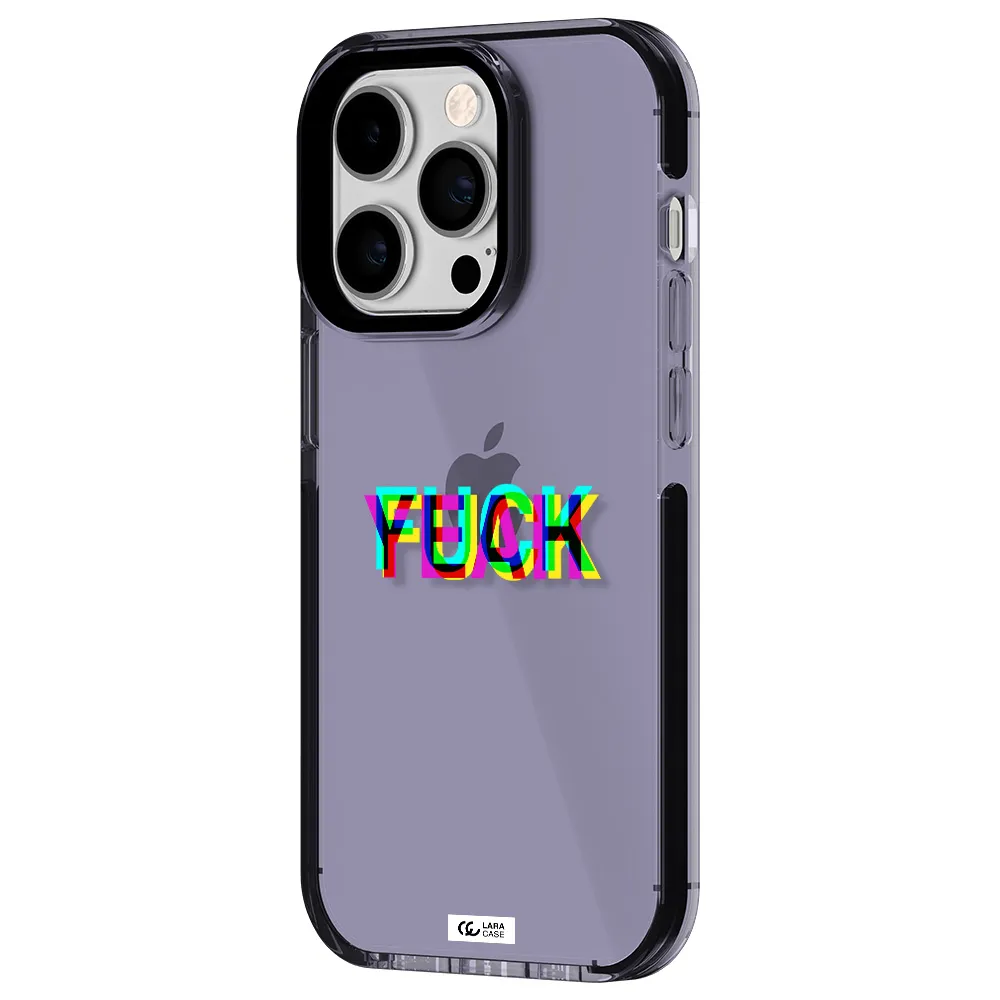 F#*K Yeah Apple iPhone 14 pro impact Lilac Case
