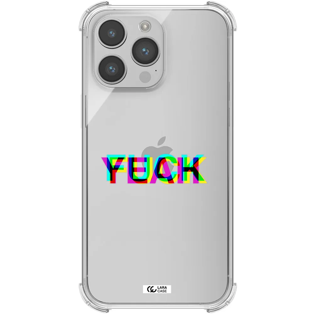 F#*K Yeah Apple iPhone 14 pro max Clear PC Case