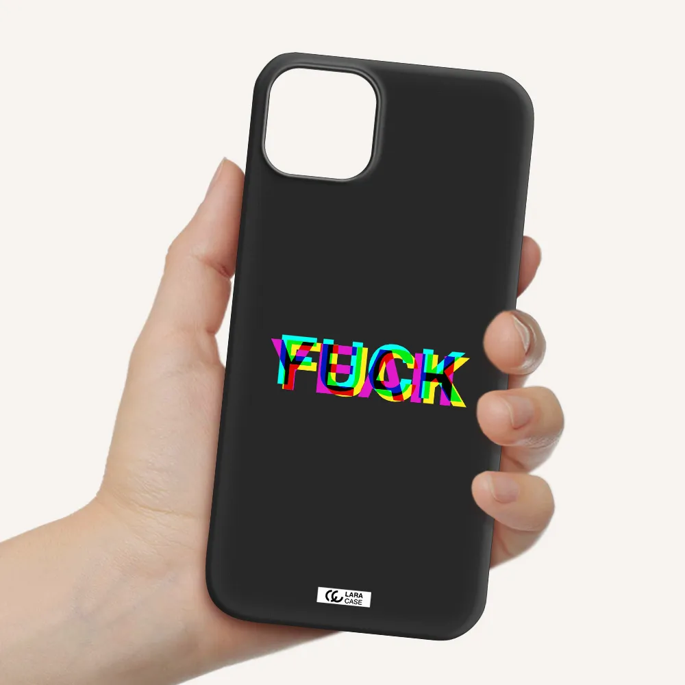 F#*K Yeah Apple iPhone 14 Silicone black Case