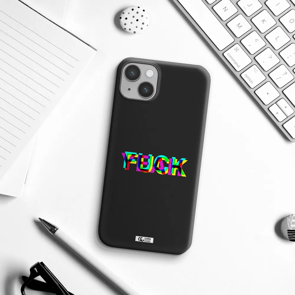 F#*K Yeah Apple iPhone 14 Silicone black Case