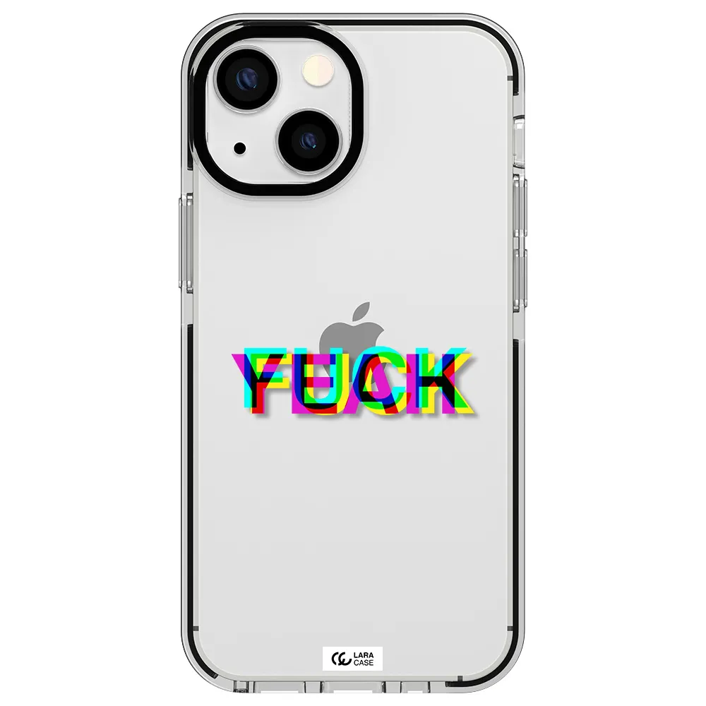 F#*K Yeah Apple iPhone 15 impact black border Case