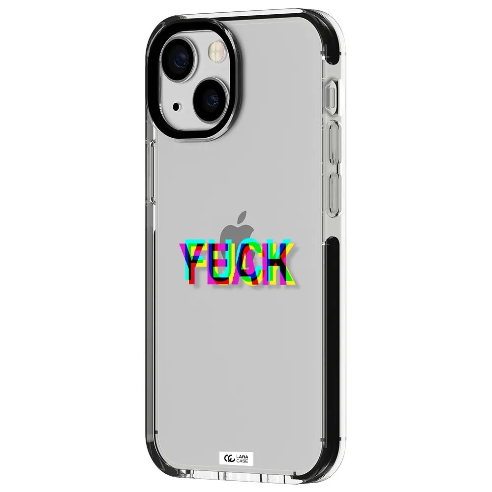 F#*K Yeah Apple iPhone 15 impact black border Case