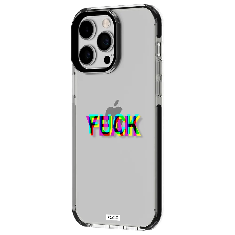 F#*K Yeah Apple iPhone 15 Pro impact black border Case
