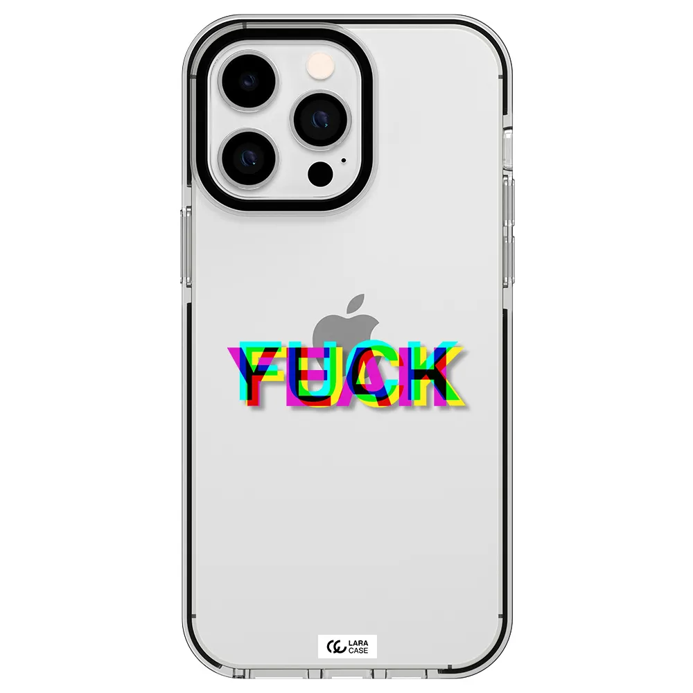 F#*K Yeah Apple iPhone 15 Pro Max impact black border Case
