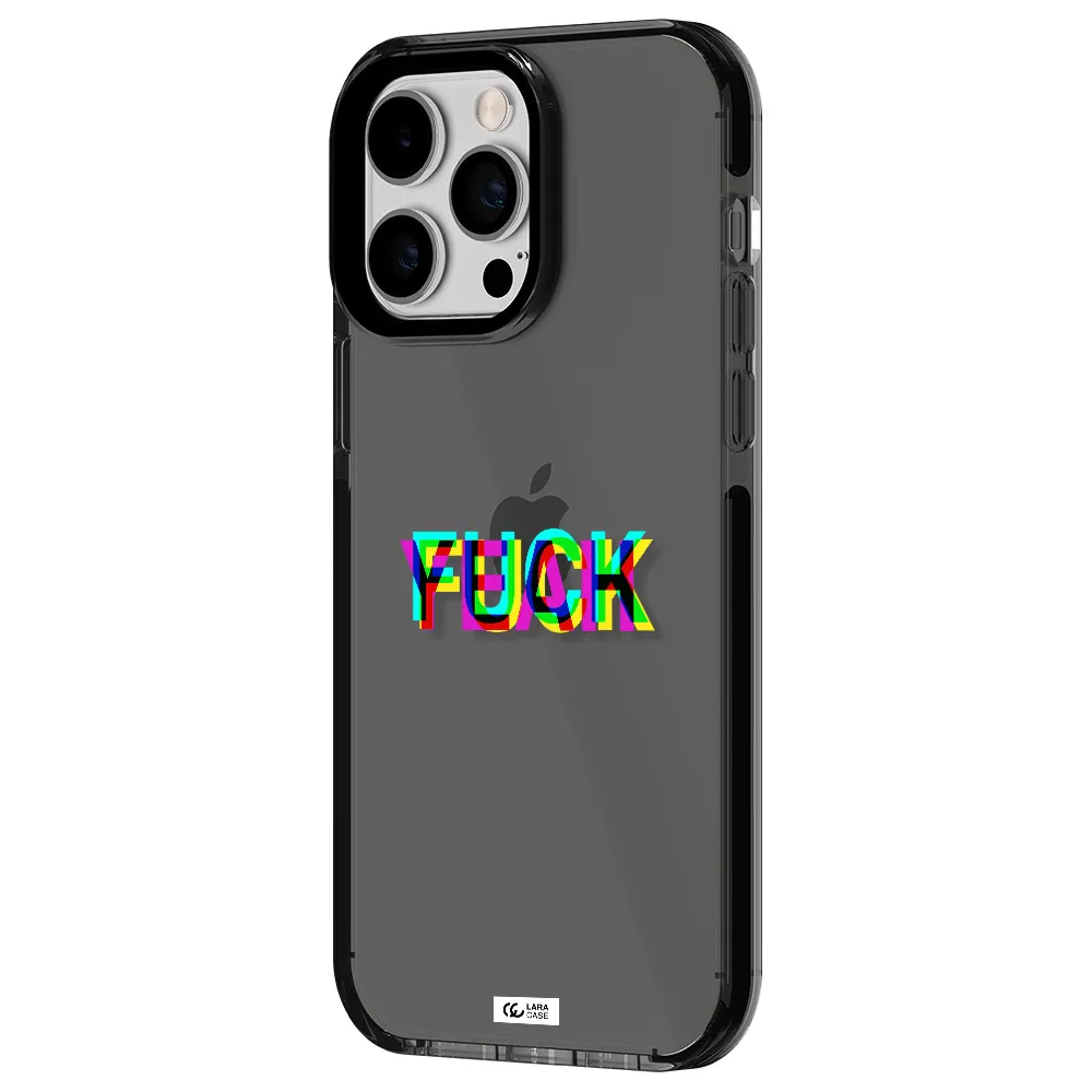 F#*K Yeah Apple iPhone 15 Pro Max impact Smoke Black Case