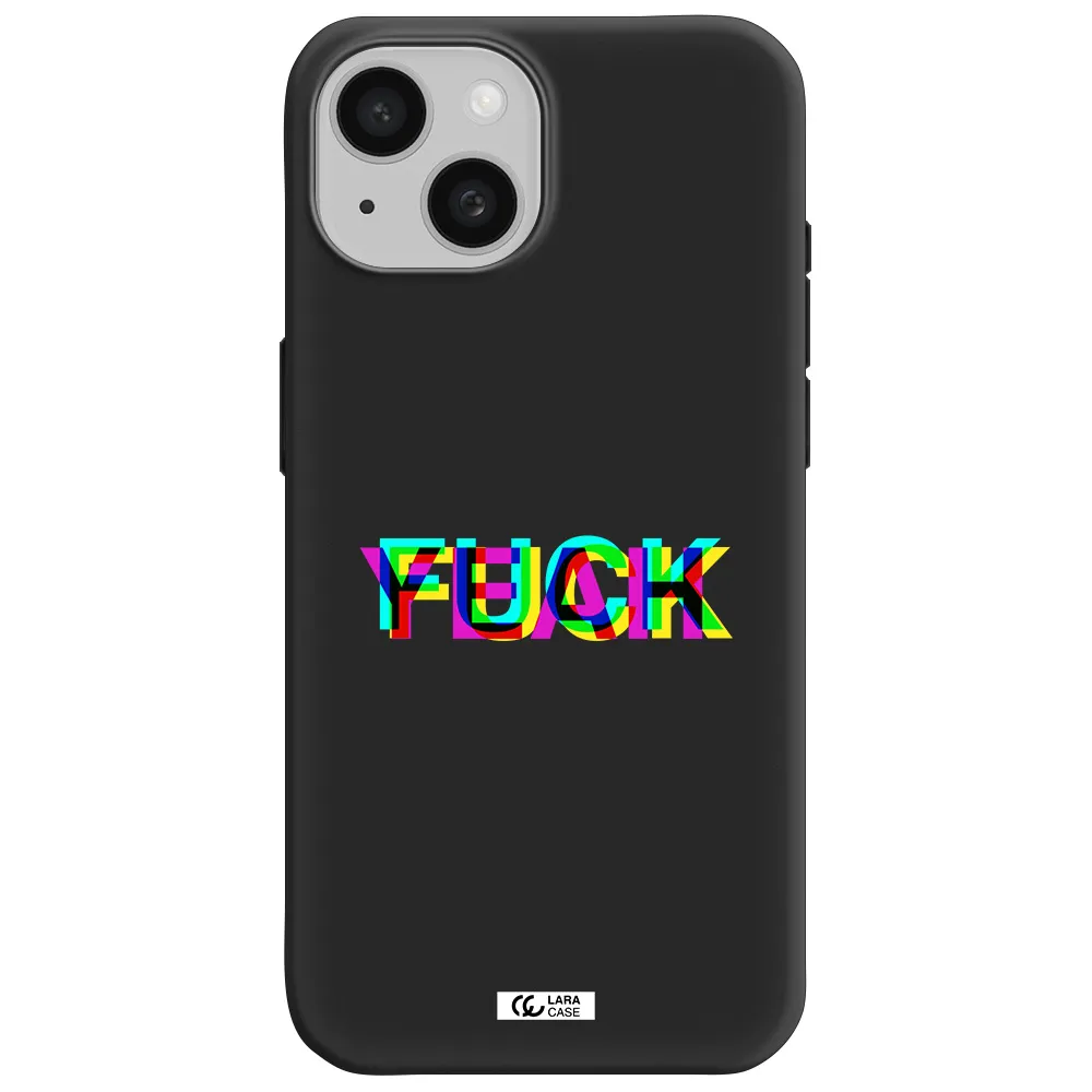 F#*K Yeah Apple iPhone 15 Silicone black Case