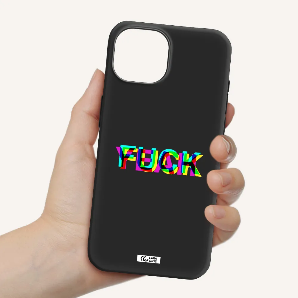 F#*K Yeah Apple iPhone 15 Silicone black Case