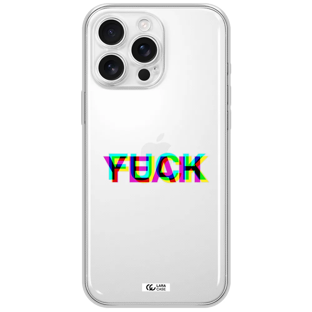 F#*K Yeah Apple Iphone 16 Pro Max Clear Tpu Case