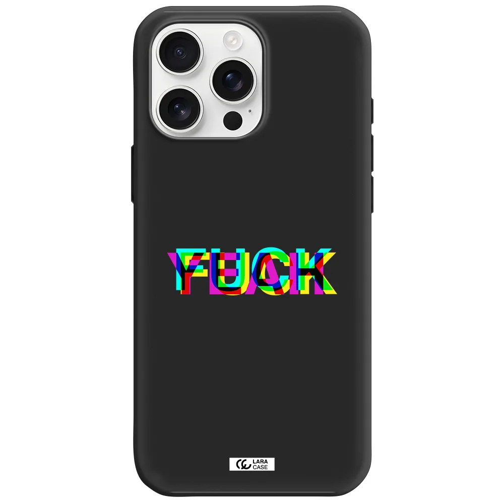 F#*K Yeah Apple Iphone 16 Pro Max Silicone Black Case