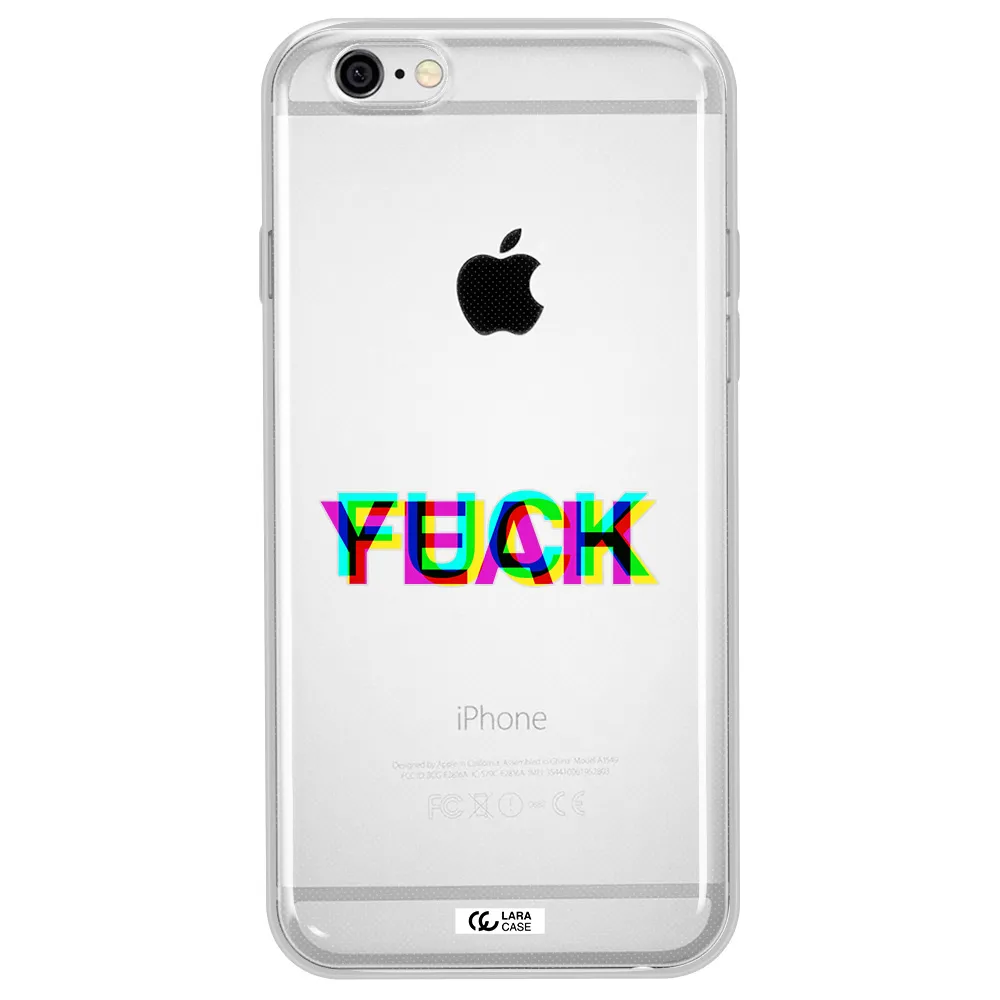 F#*K Yeah Apple iPhone 6 plus Clear TPU Case