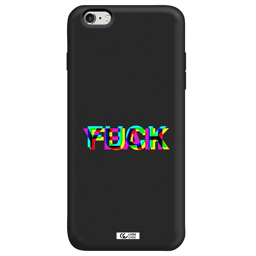 F#*K Yeah Apple iPhone 6 s plus Silicone black Case