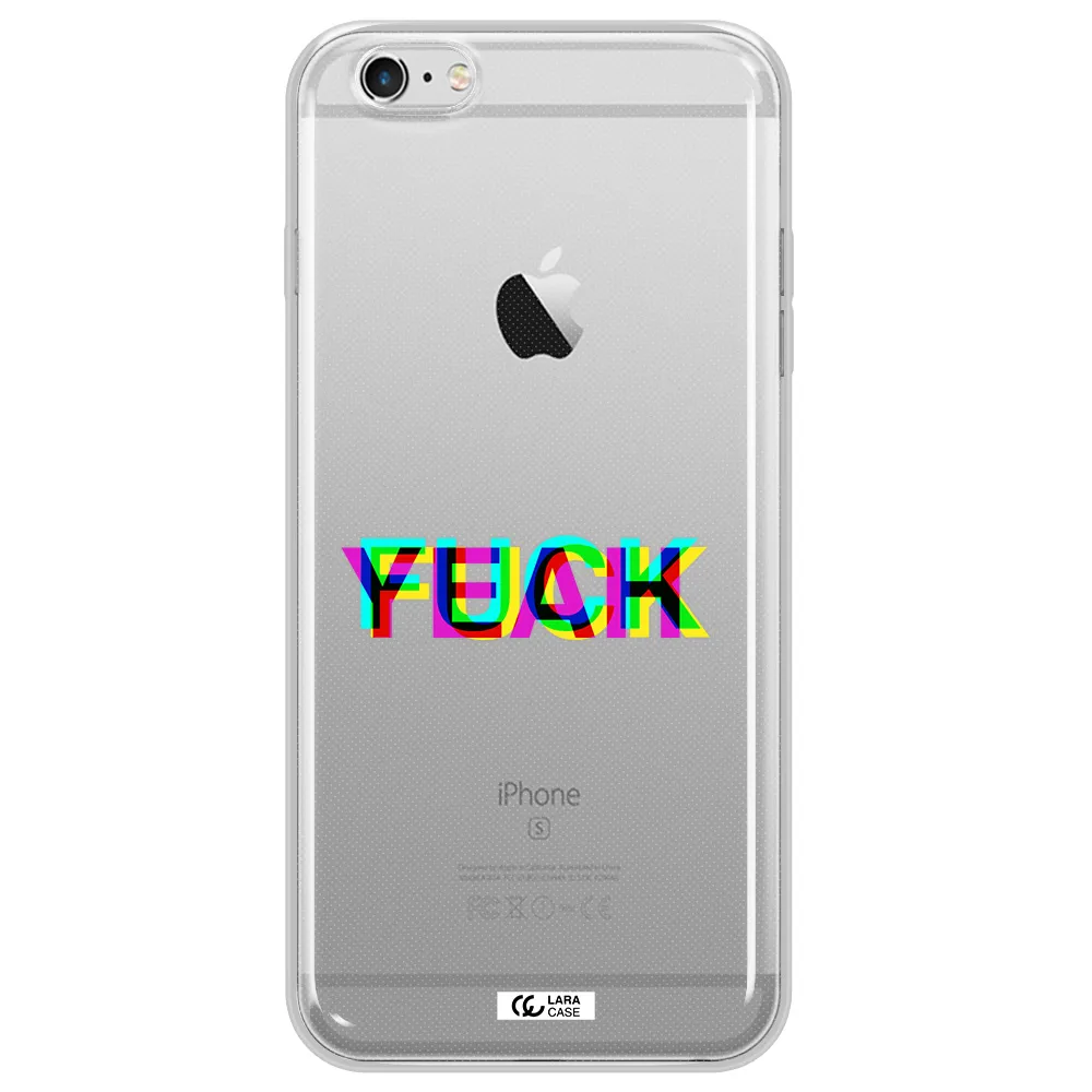 F#*K Yeah Apple iPhone 6S Clear TPU Case