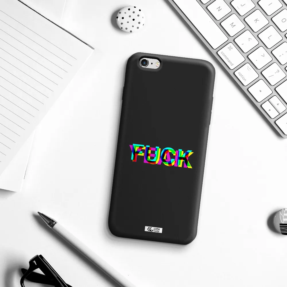 F#*K Yeah Apple iPhone 6S Silicone black Case
