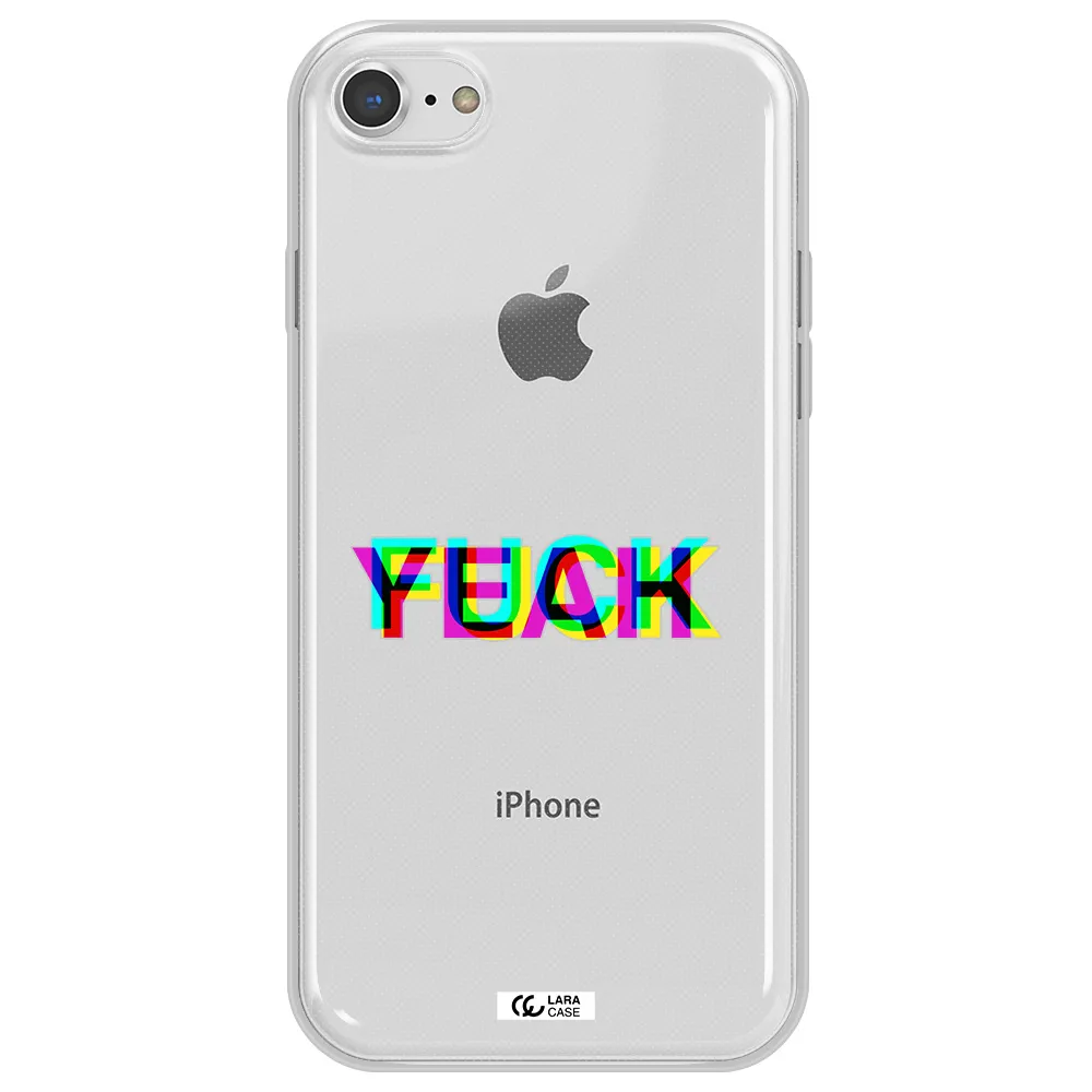 F#*K Yeah Apple iPhone 7 Clear TPU Case