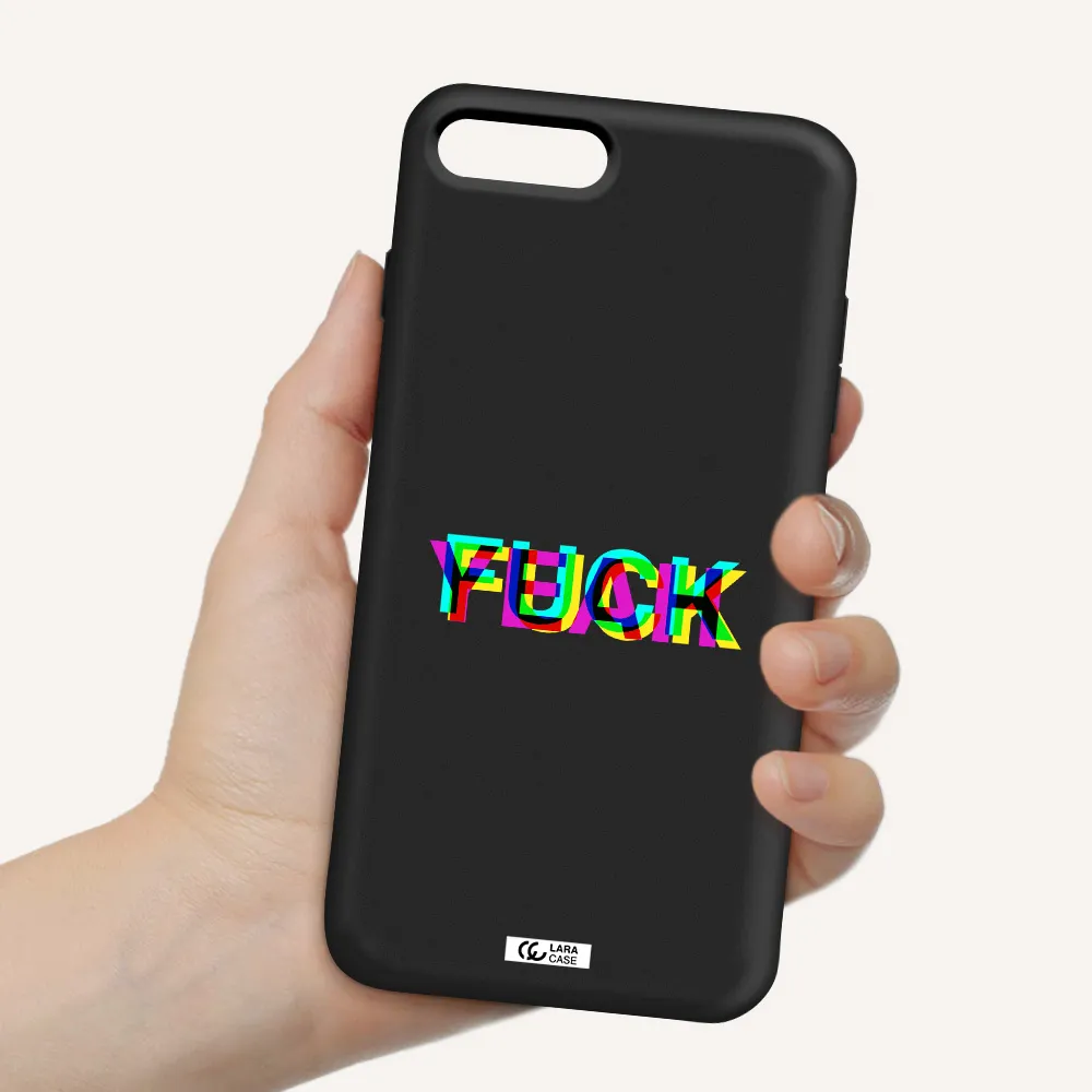 F#*K Yeah Apple iPhone 7 plus Silicone black Case
