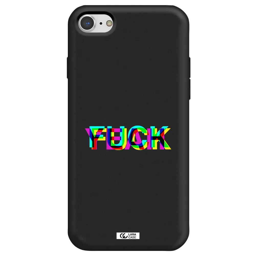 F#*K Yeah Apple iPhone 7 Silicone black Case