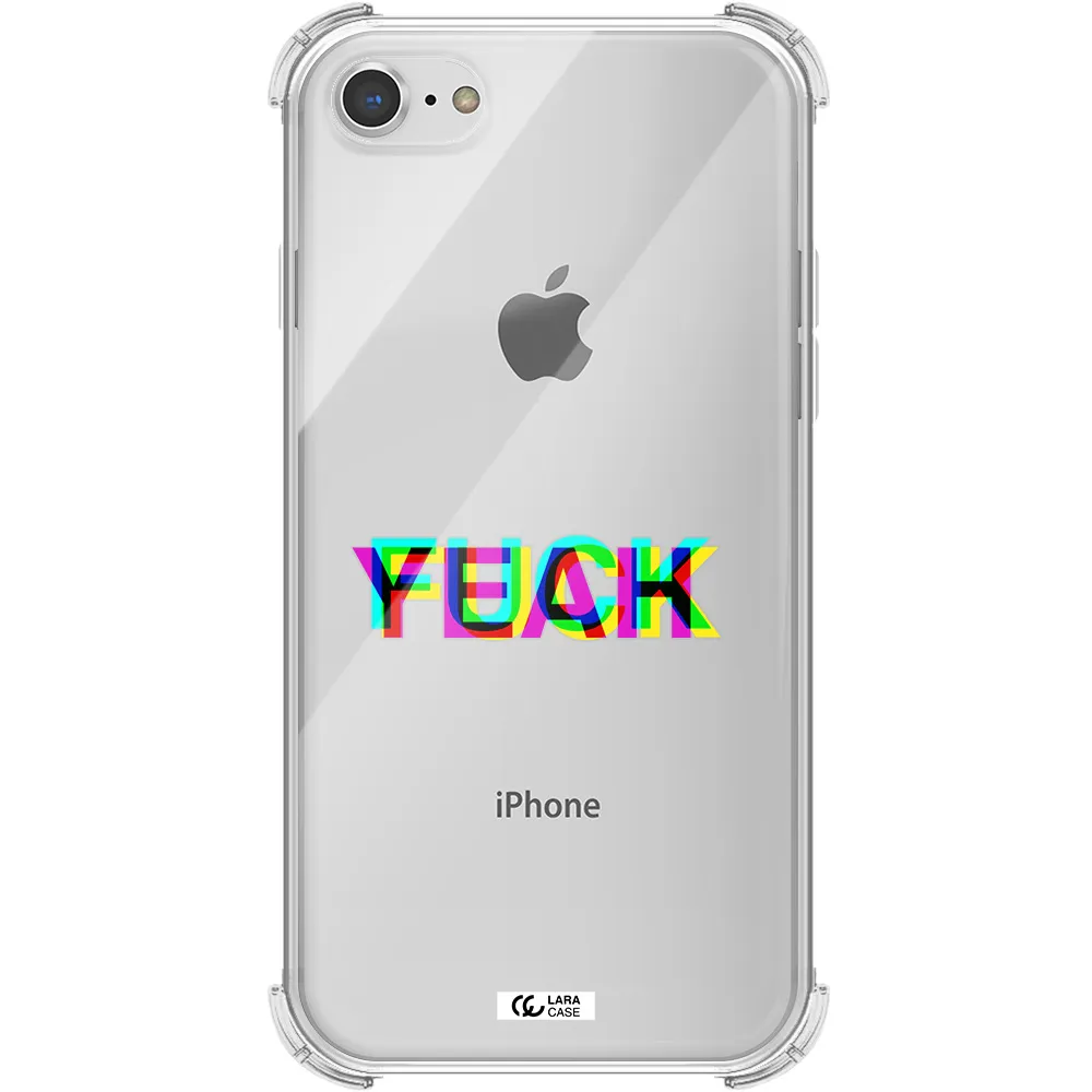 F#*K Yeah Apple iPhone 8 Clear PC Case