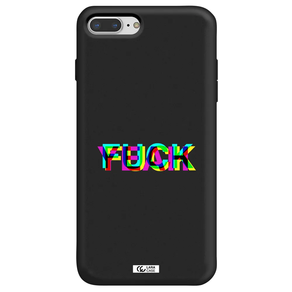 F#*K Yeah Apple iPhone 8 plus Silicone black Case