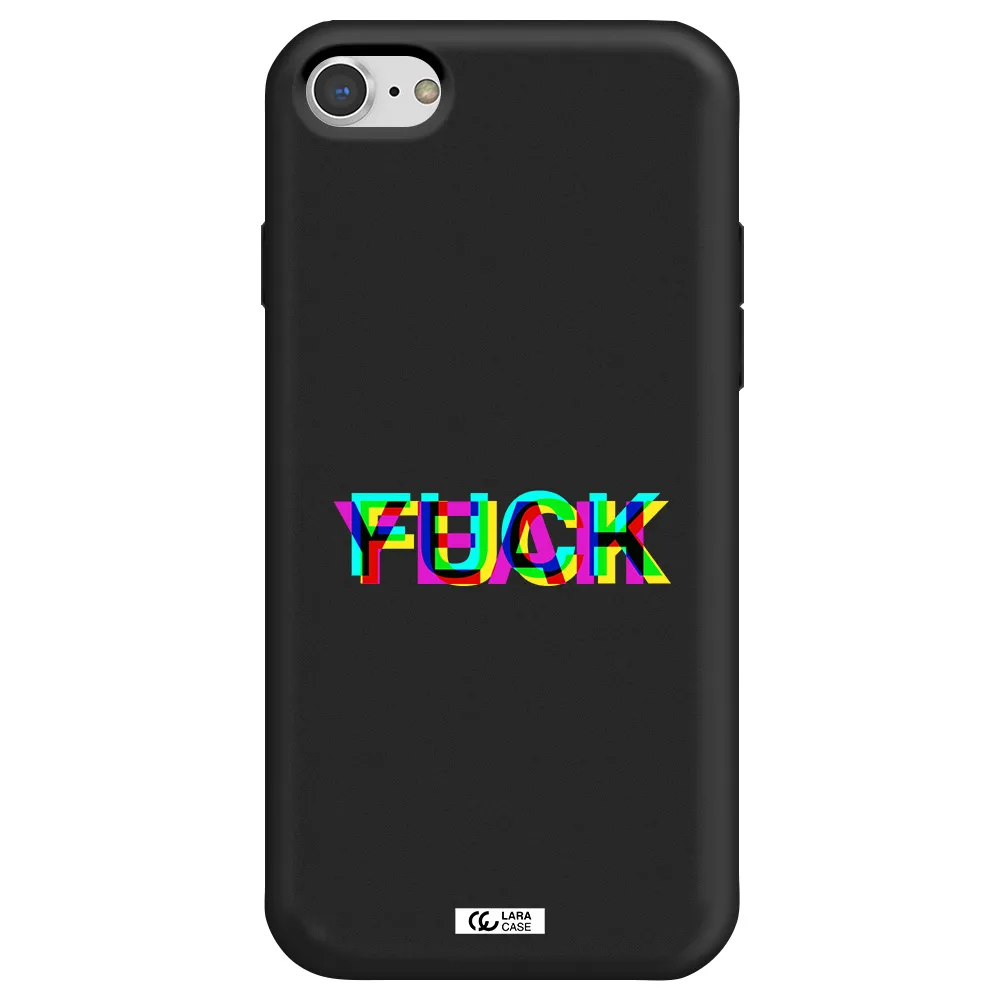 F#*K Yeah Apple iPhone 8 Silicone black Case