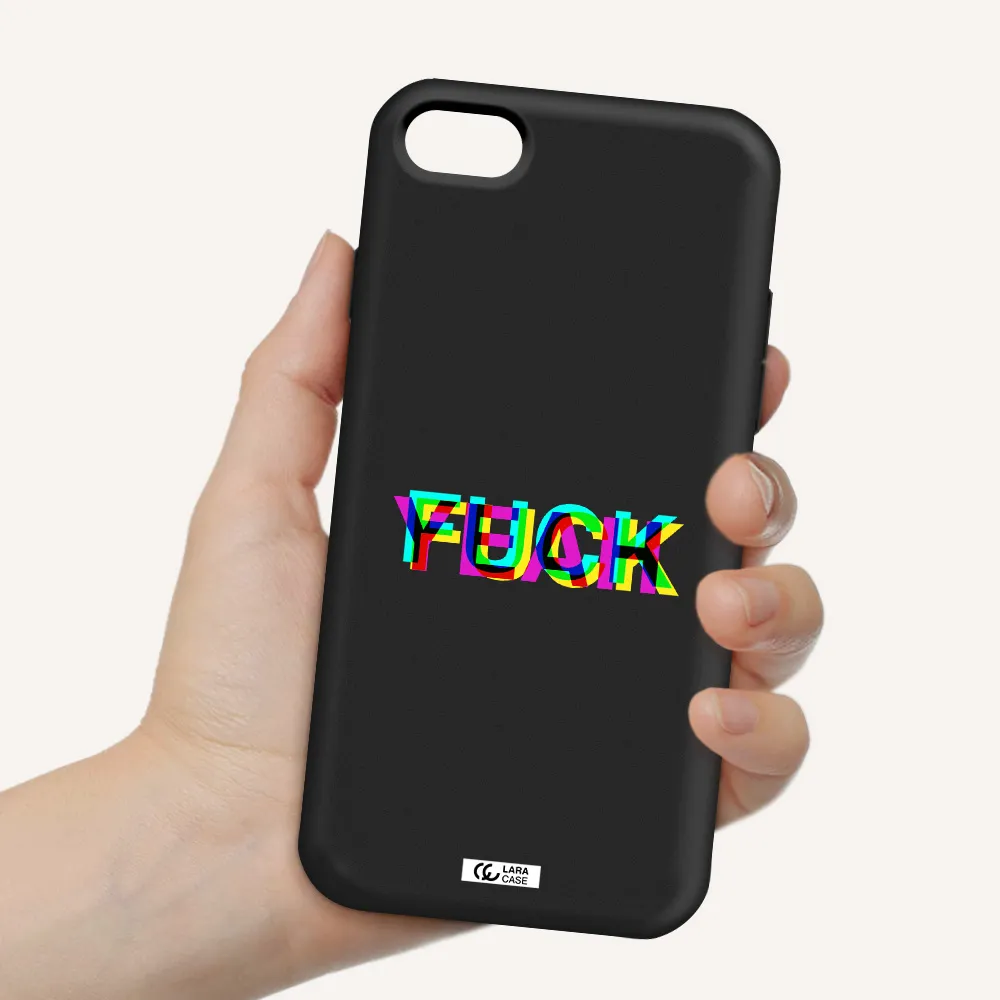 F#*K Yeah Apple iPhone 8 Silicone black Case