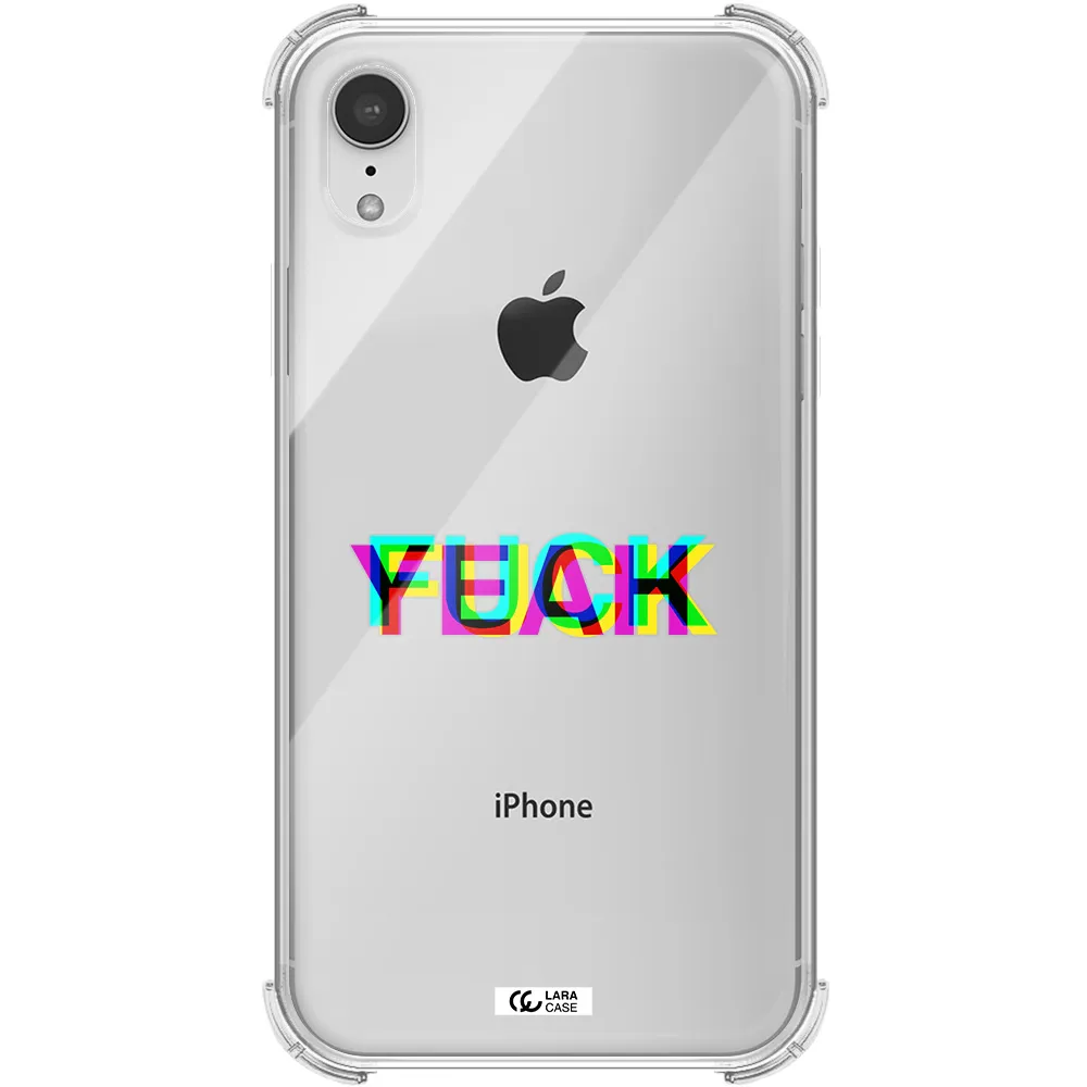 F#*K Yeah Apple iPhone XR Clear PC Case