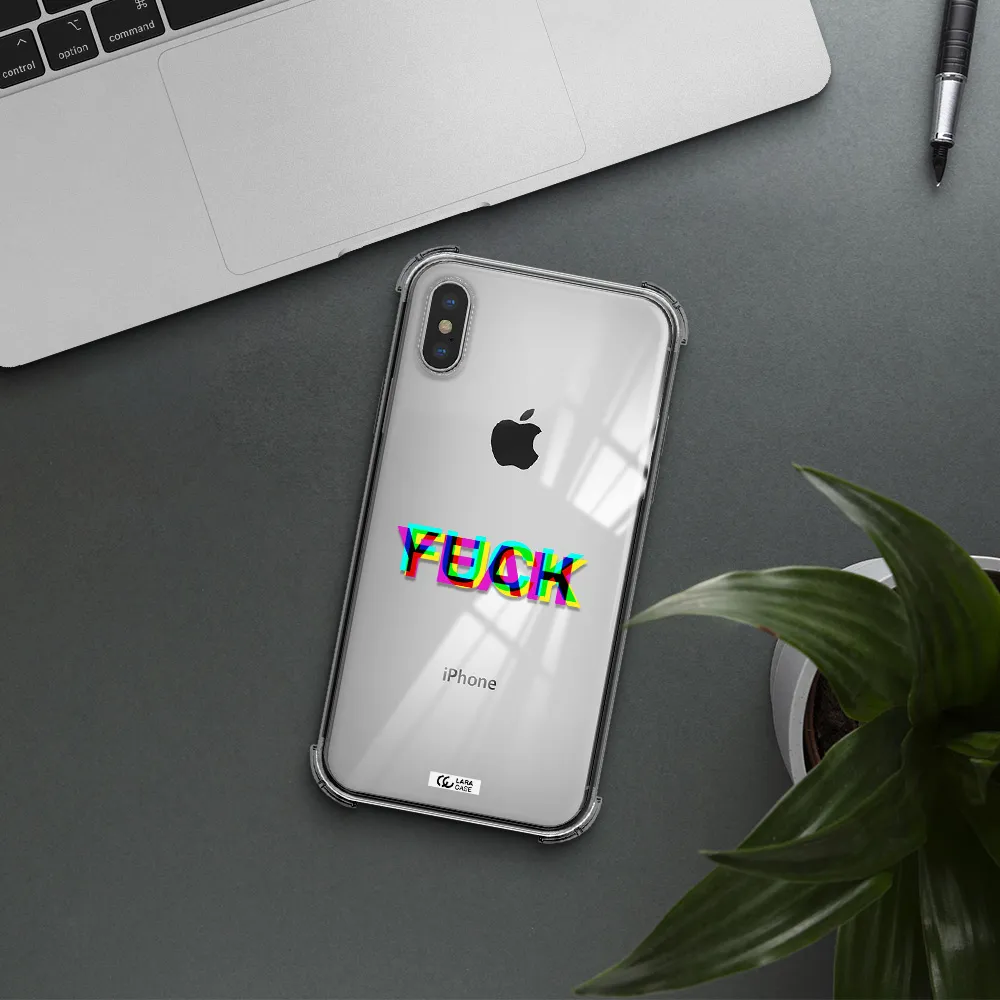 F#*K Yeah Apple iPhone XS Clear PC Case