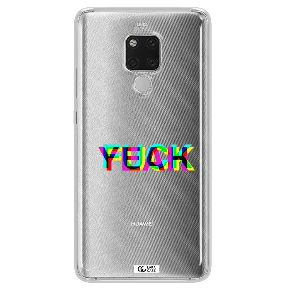 F#*K Yeah Huawei Mate 20X Clear TPU Case