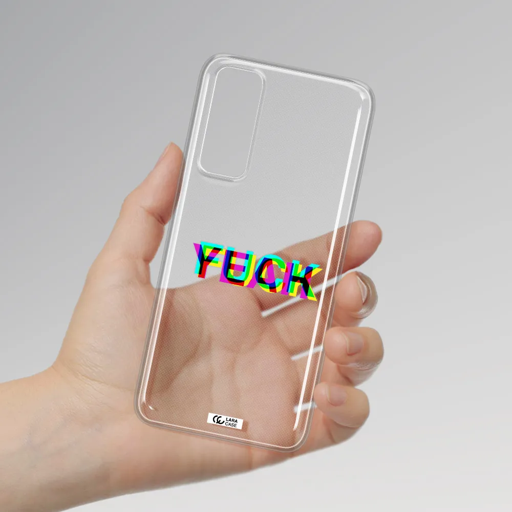 F#*K Yeah Huawei P Smart 2021 Clear TPU Case