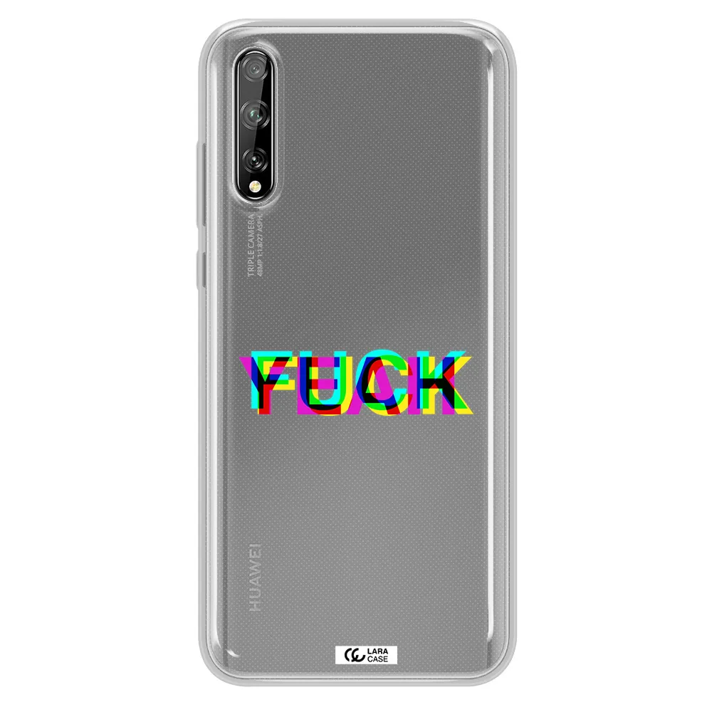 F#*K Yeah Huawei P Smart S Clear TPU Case