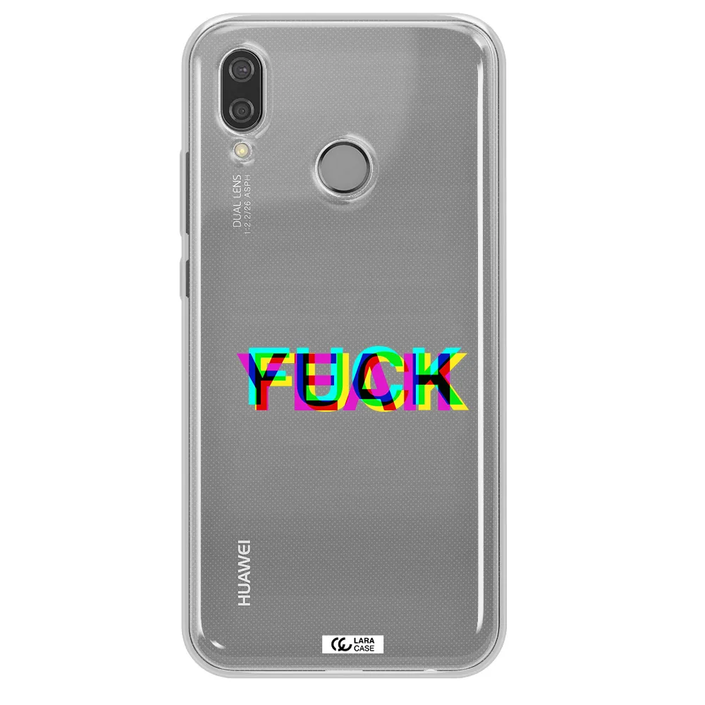 F#*K Yeah Huawei P20 Lite Clear TPU Case