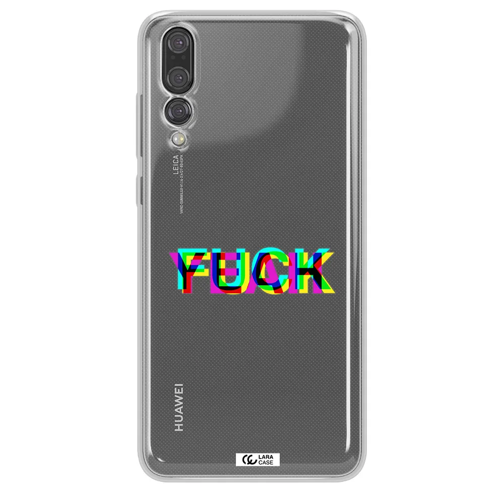 F#*K Yeah Huawei P20 Pro Clear TPU Case