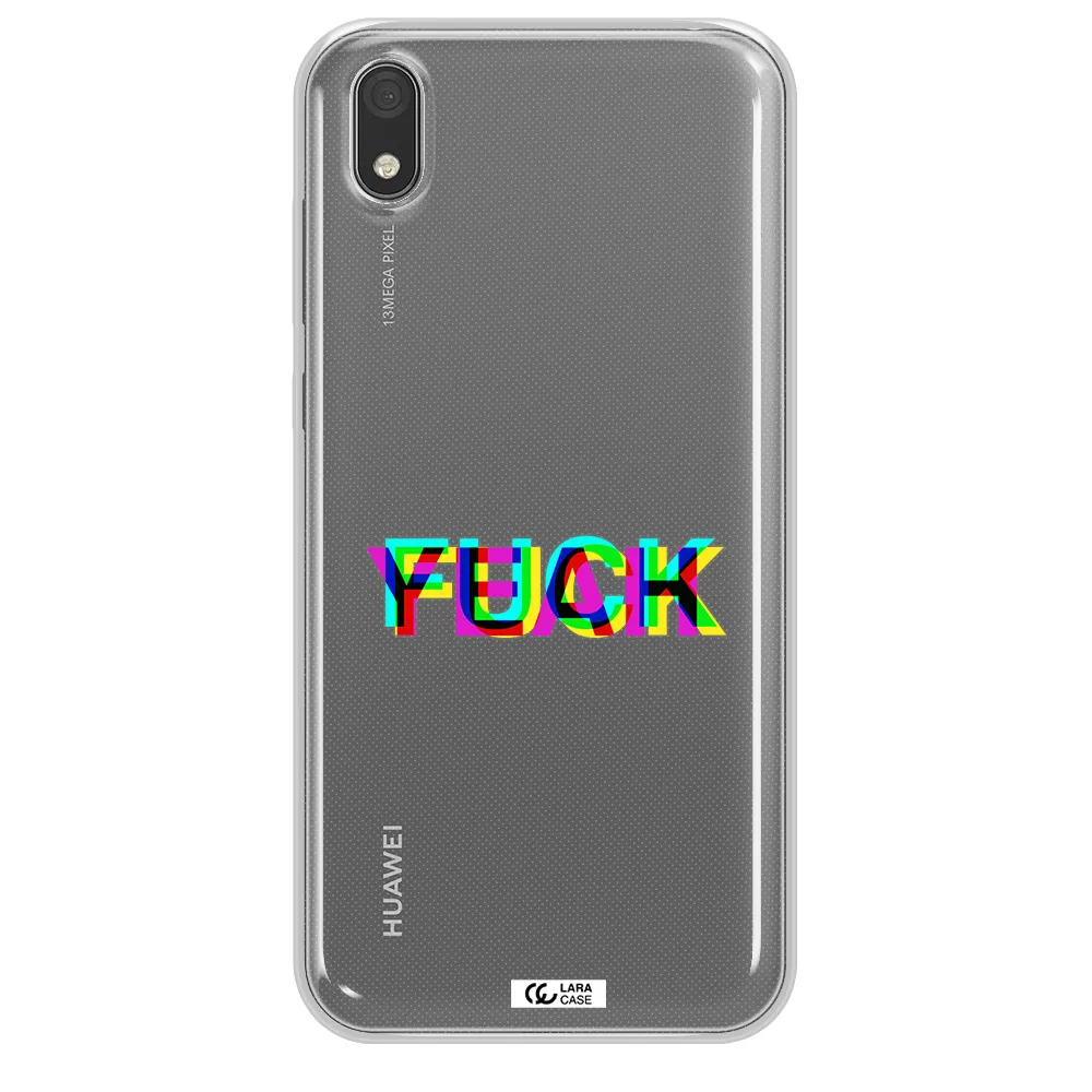 F#*K Yeah Huawei Y5 2019 Clear TPU Case
