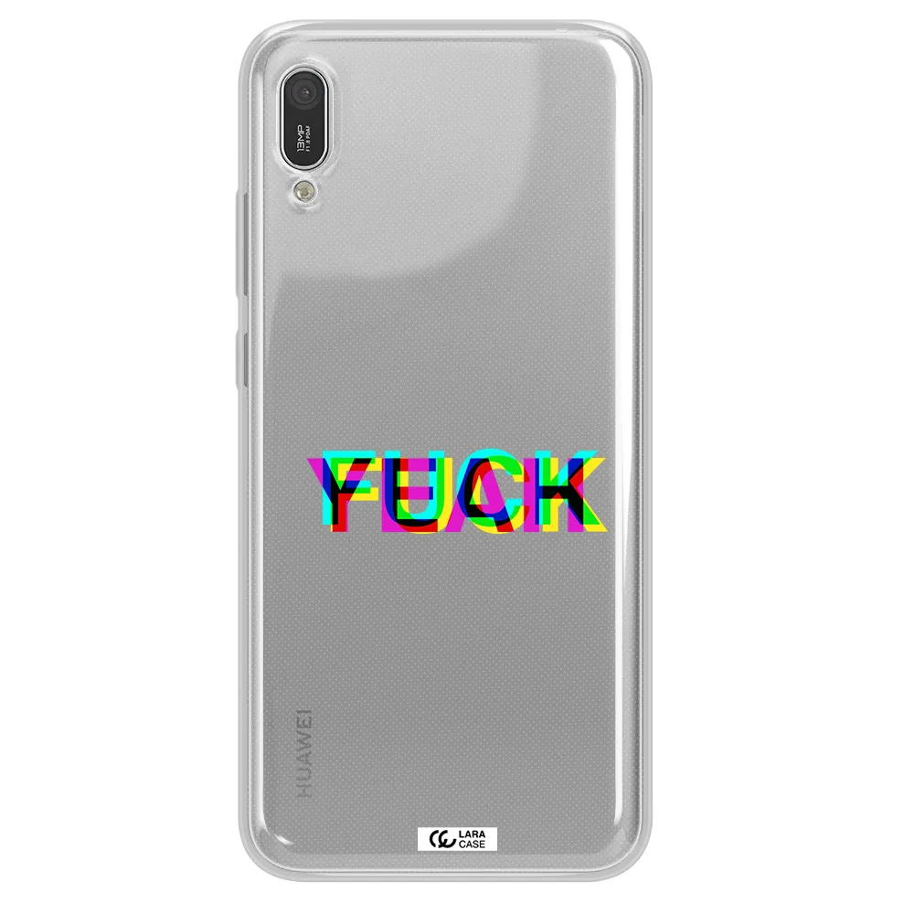 F#*K Yeah Huawei Y6 Pro 2019 Clear TPU Case