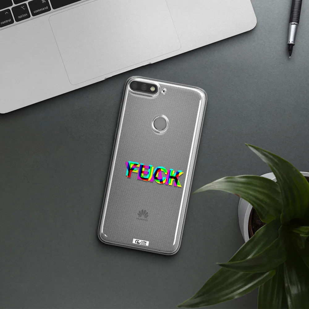 F#*K Yeah Huawei Y7 Prime 2018 Clear TPU Case
