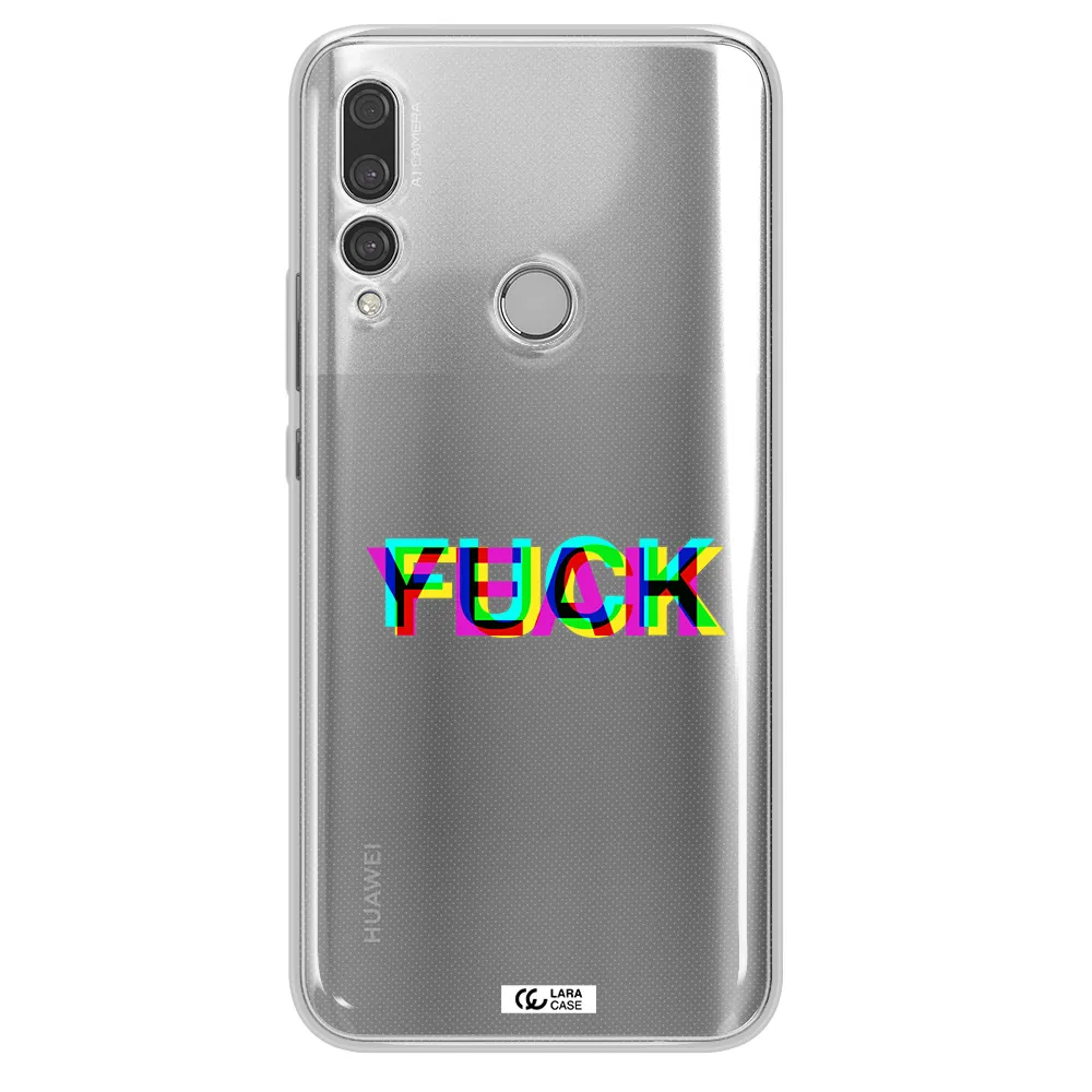 F#*K Yeah Huawei Y9 Prime 2019 Clear TPU Case