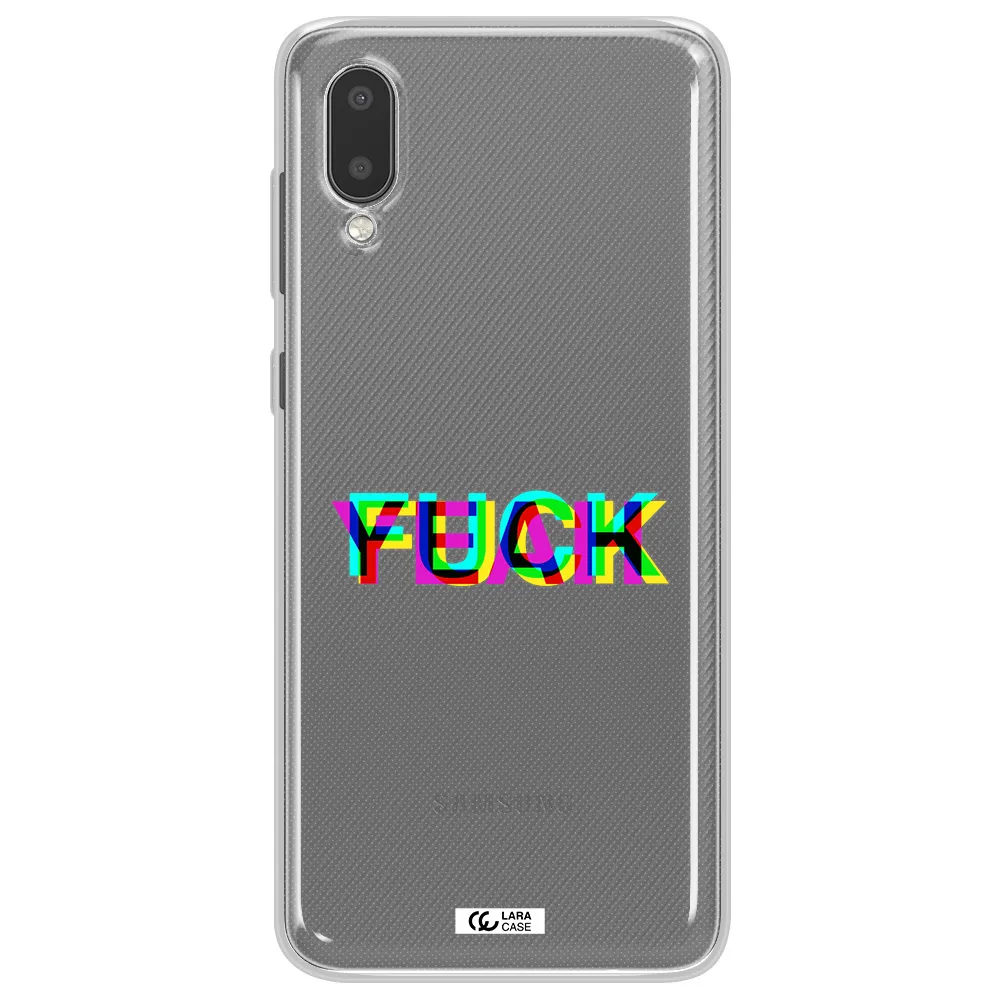 F#*K Yeah Samsung A02 Clear TPU Case