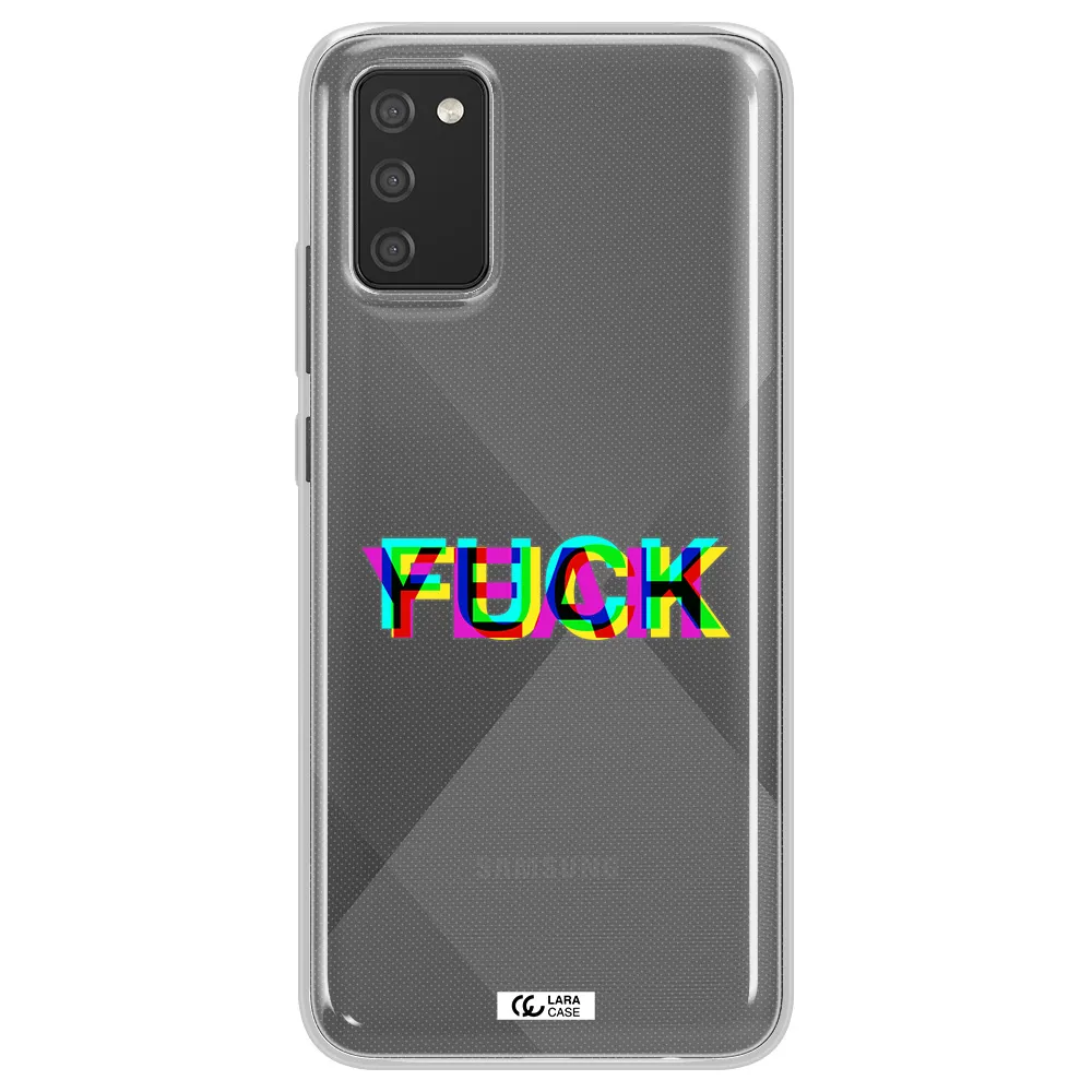 F#*K Yeah Samsung A02S Clear TPU Case