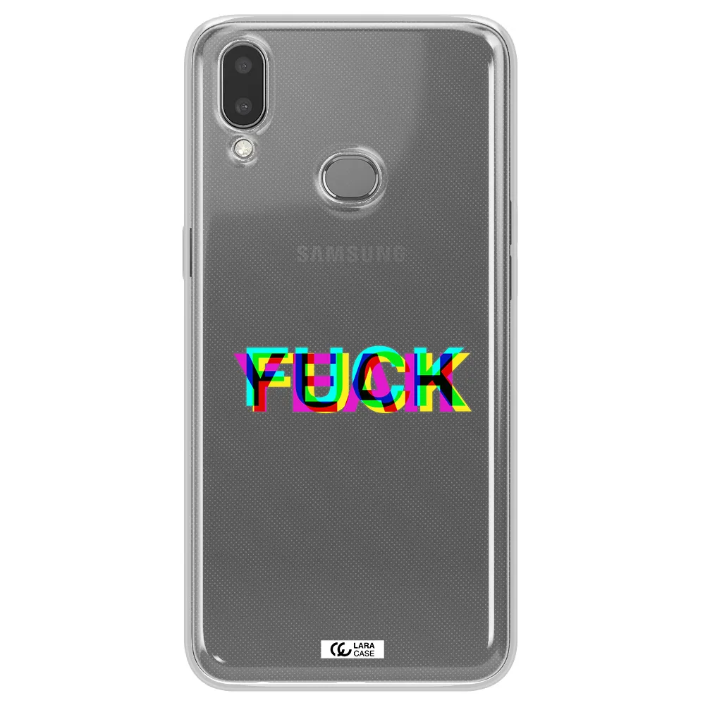 F#*K Yeah Samsung A10S Clear TPU Case
