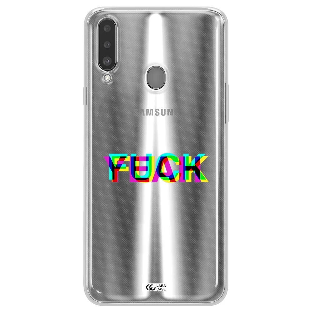 F#*K Yeah Samsung A20S Clear TPU Case
