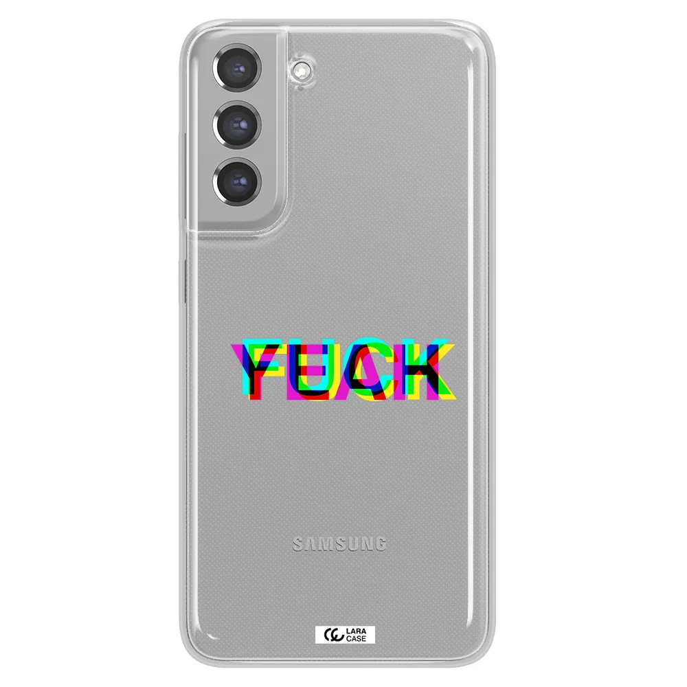 F#*K Yeah Samsung A21 Fe Clear TPU Case
