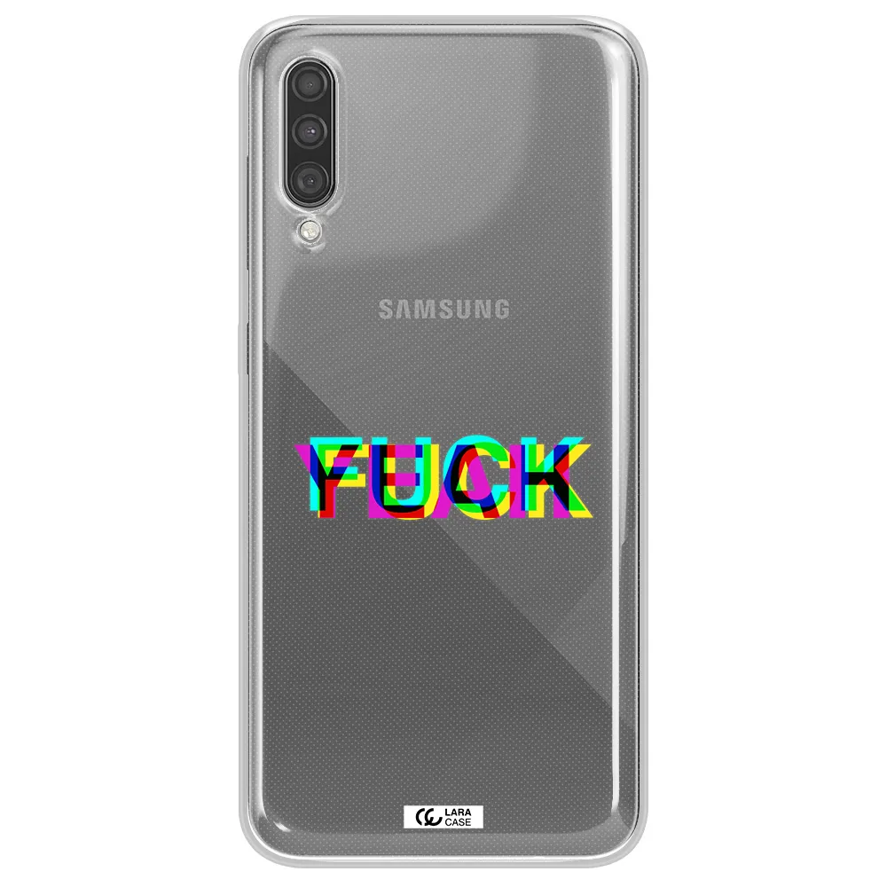 F#*K Yeah Samsung A30S Clear TPU Case