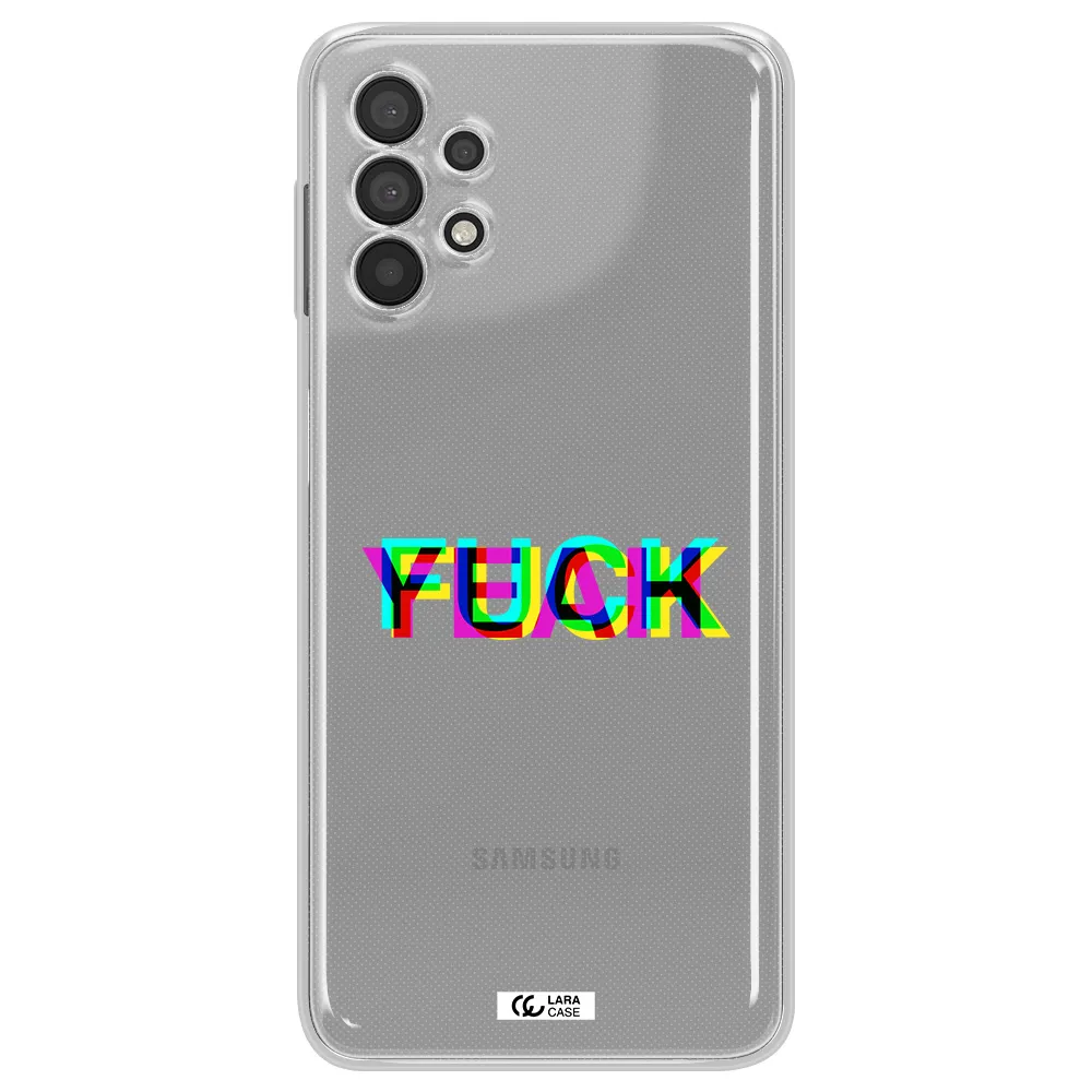 F#*K Yeah Samsung A32 Clear TPU Case