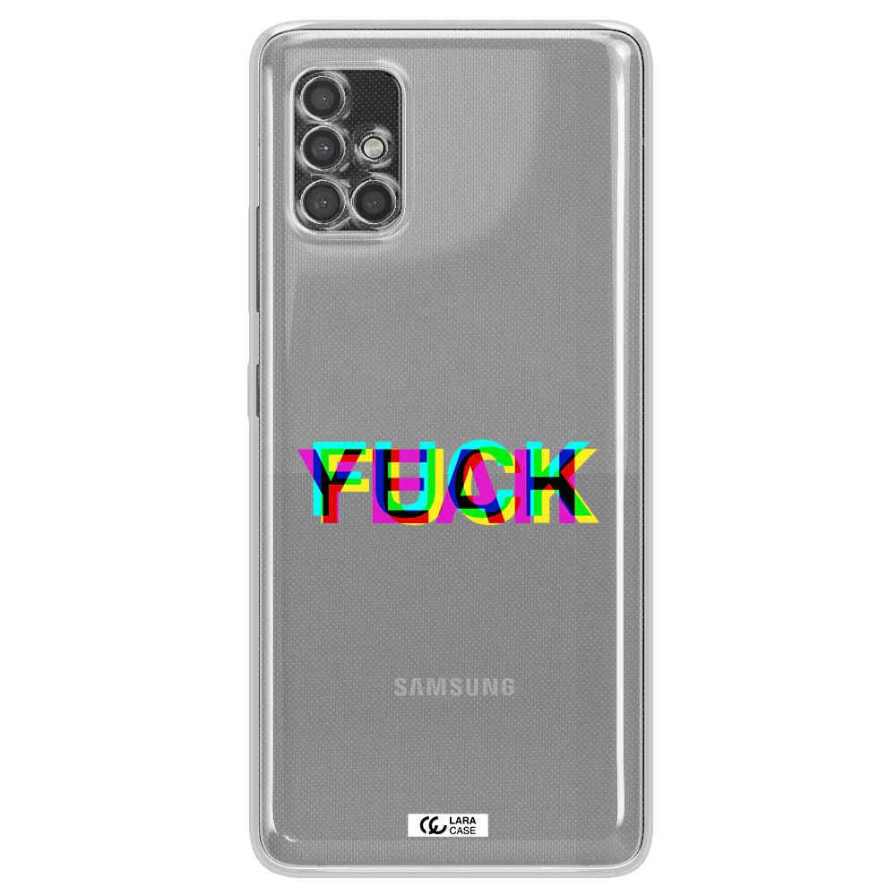 F#*K Yeah Samsung A40S Clear Tpu Case